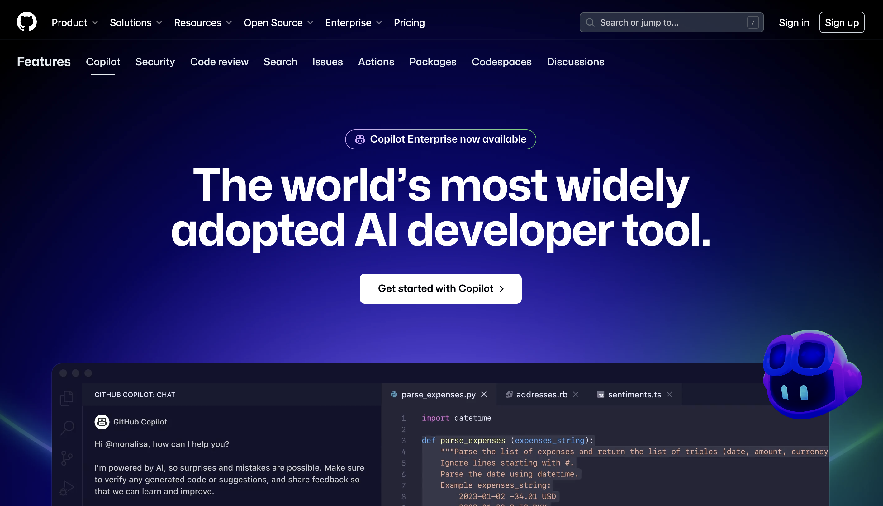 GitHub Copilot: Assistente di Codifica Basato sull’Intelligenza Artificiale